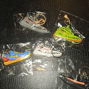 Colorful Sneaker Keychains